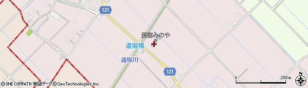 千葉県山武市本須賀2608周辺の地図