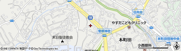 東京都町田市本町田955周辺の地図