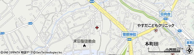 東京都町田市本町田1164-1周辺の地図