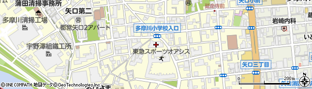 武州交通興業株式会社　東京・城南営業所周辺の地図