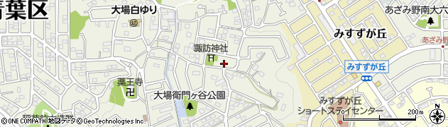 神奈川県横浜市青葉区大場町911周辺の地図