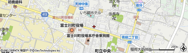 甲斐ゼミナール富士川教室周辺の地図