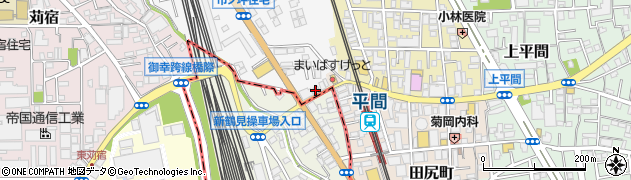神奈川県川崎市中原区市ノ坪626周辺の地図