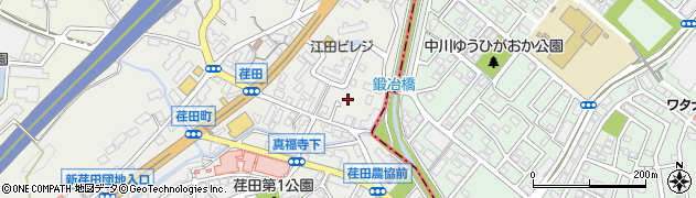 神奈川県横浜市青葉区荏田町376周辺の地図
