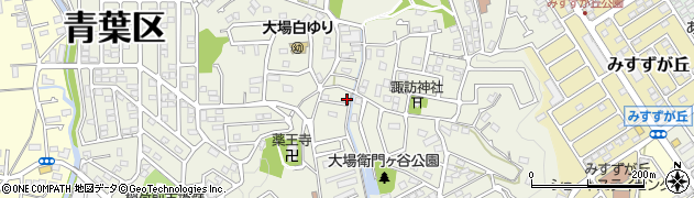 神奈川県横浜市青葉区大場町290-6周辺の地図