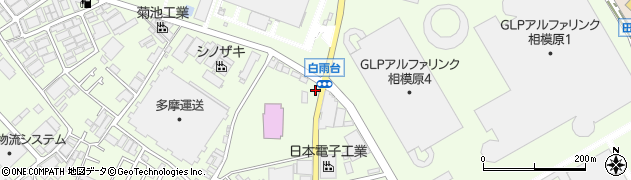 神奈川県相模原市中央区田名3449周辺の地図