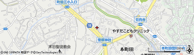 東京都町田市本町田1154周辺の地図