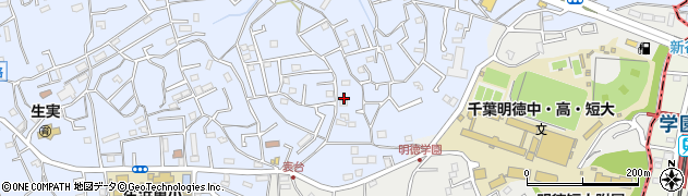 千葉県千葉市中央区生実町2130周辺の地図