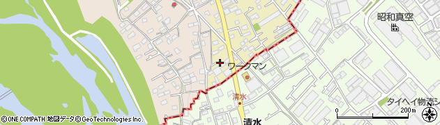 神奈川県相模原市緑区田名2181周辺の地図