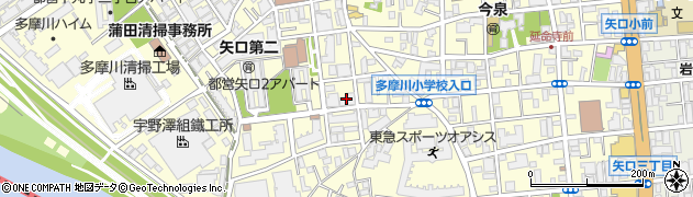 センチュリー武蔵新田周辺の地図