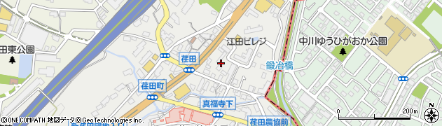 神奈川県横浜市青葉区荏田町358周辺の地図