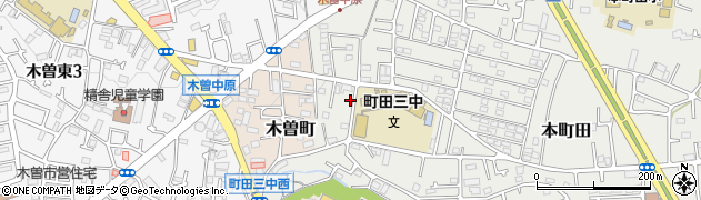 東京都町田市本町田1861周辺の地図