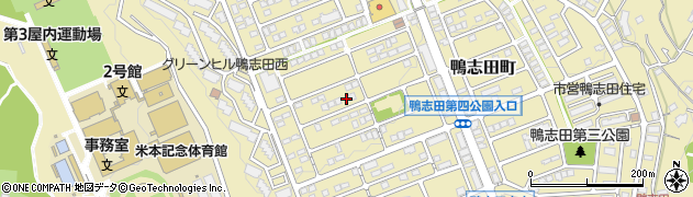 神奈川県横浜市青葉区鴨志田町553-12周辺の地図