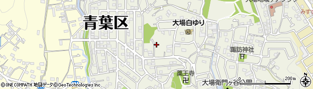 神奈川県横浜市青葉区大場町242-16周辺の地図