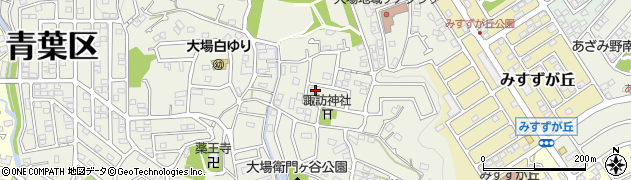 神奈川県横浜市青葉区大場町907周辺の地図