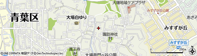 神奈川県横浜市青葉区大場町886周辺の地図