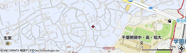 千葉県千葉市中央区生実町2144周辺の地図