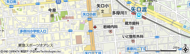 ダックス株式会社　大田店周辺の地図