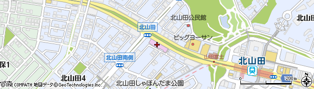 快活CLUB横浜北山田店周辺の地図