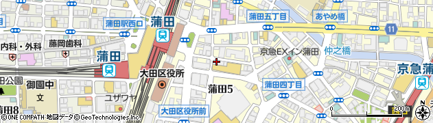 CONA 蒲田店周辺の地図