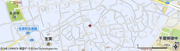 千葉県千葉市中央区生実町1994周辺の地図