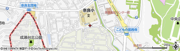 神奈川県横浜市青葉区奈良町1550周辺の地図