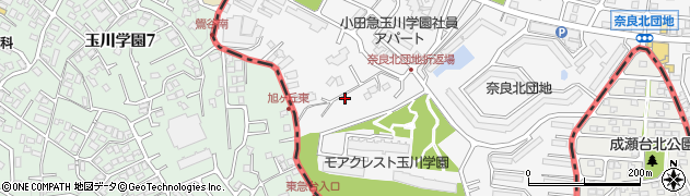 神奈川県横浜市青葉区奈良町2876周辺の地図