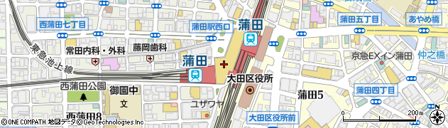 かぶら屋 蒲田店周辺の地図