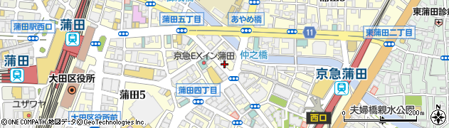 しんぱち食堂 蒲田店周辺の地図