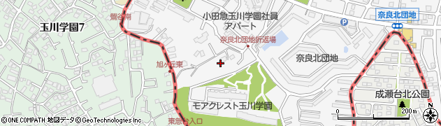 神奈川県横浜市青葉区奈良町2875周辺の地図
