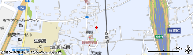 千葉県千葉市中央区塩田町810周辺の地図