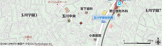東京都町田市玉川学園2丁目9周辺の地図
