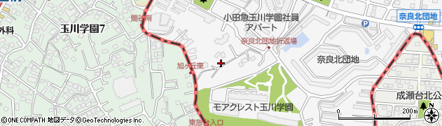 神奈川県横浜市青葉区奈良町2861周辺の地図