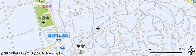 千葉県千葉市中央区生実町1973周辺の地図