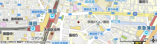 ＳＡＬＶＡＴＯＲＥ・ＣＵＯＭＯ＆ＢＡＲ蒲田周辺の地図