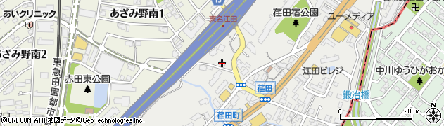 神奈川県横浜市青葉区荏田町1396周辺の地図
