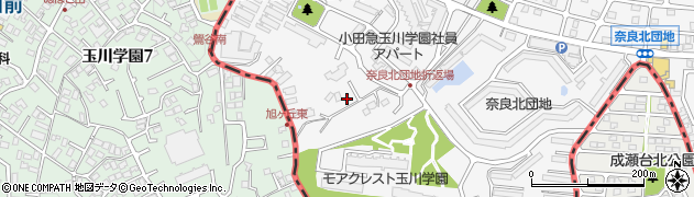 神奈川県横浜市青葉区奈良町2860周辺の地図