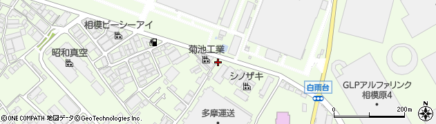 神奈川県相模原市中央区田名3403周辺の地図