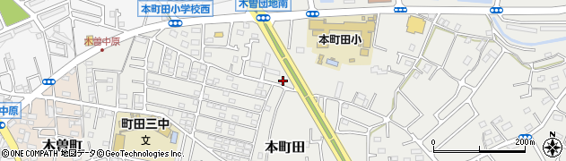 東京都町田市本町田2031-6周辺の地図