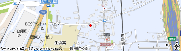 千葉県千葉市中央区塩田町569周辺の地図