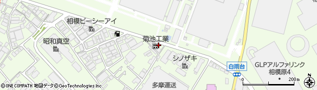 神奈川県相模原市中央区田名3392周辺の地図