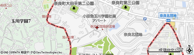 神奈川県横浜市青葉区奈良町2810周辺の地図