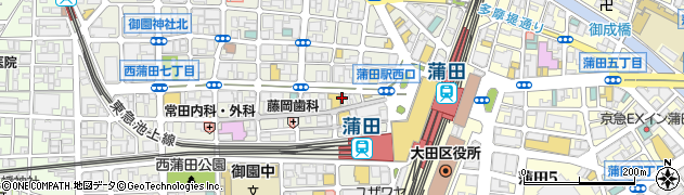 サロン・ド・Ｕ蒲田店周辺の地図