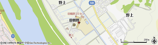 豊岡市立田鶴野小学校周辺の地図