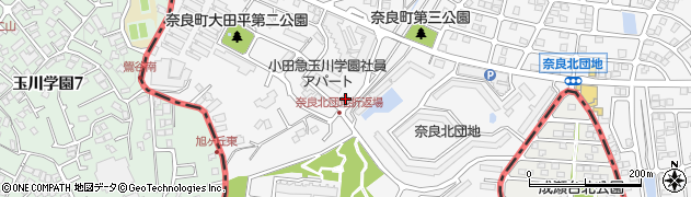神奈川県横浜市青葉区奈良町2809周辺の地図