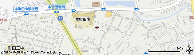 東京都町田市本町田2154周辺の地図