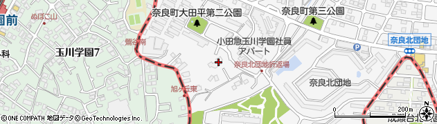 神奈川県横浜市青葉区奈良町2847周辺の地図