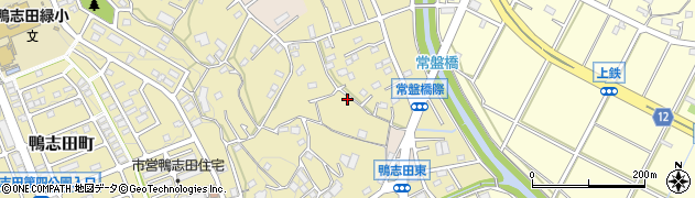 神奈川県横浜市青葉区鴨志田町158周辺の地図