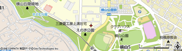 神奈川県相模原市中央区横山台2丁目16周辺の地図