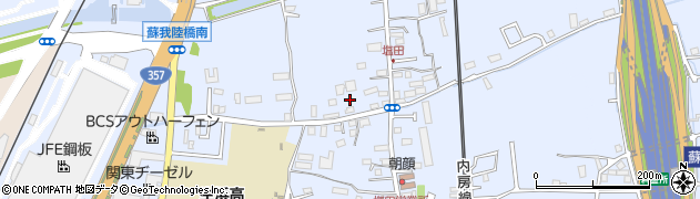 千葉県千葉市中央区塩田町561周辺の地図